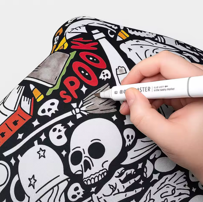 Boo Colouring Blanket